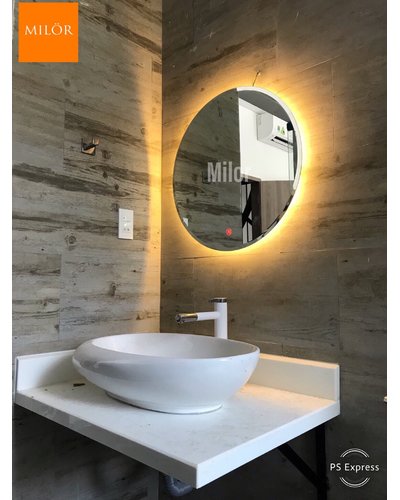 Gương phòng tắm đèn led cảm ứng 60cm