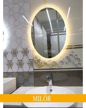 Gương Oval phòng tắm cao cấp Milor