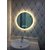 Gương nhà tắm led tròn hắt sáng Milor phi 60cm