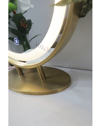 Gương bàn trang điểm đèn led để bàn