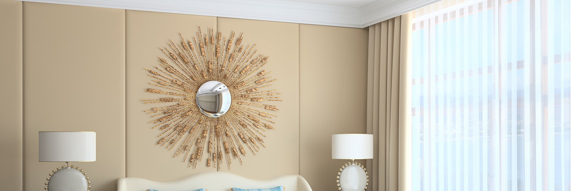 Gương trang trí nội thất cao cấp Milor